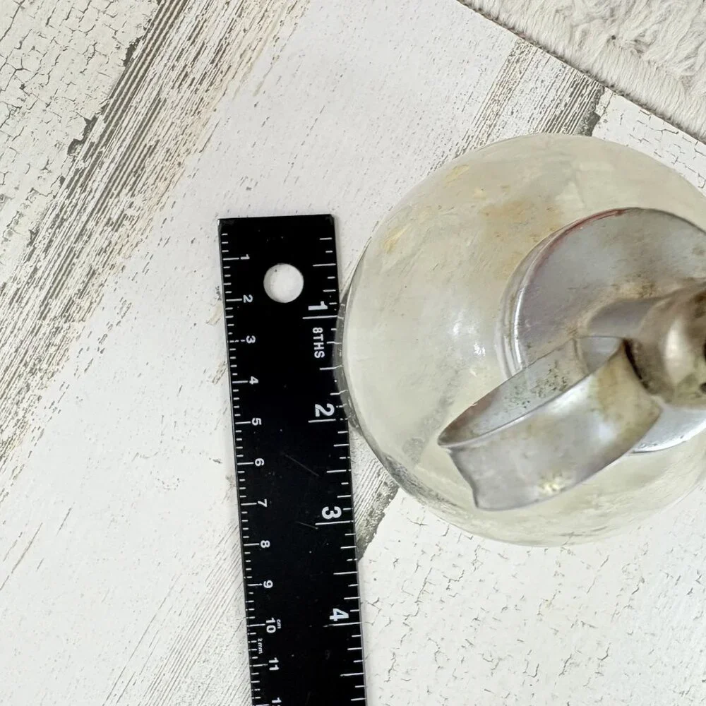 Vintage Glass Chrome Plant Mister Spray Bottle Plant Spritzer Taiwan